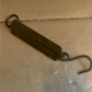 Vintage Metal Hanging Scale Morton & Bremner